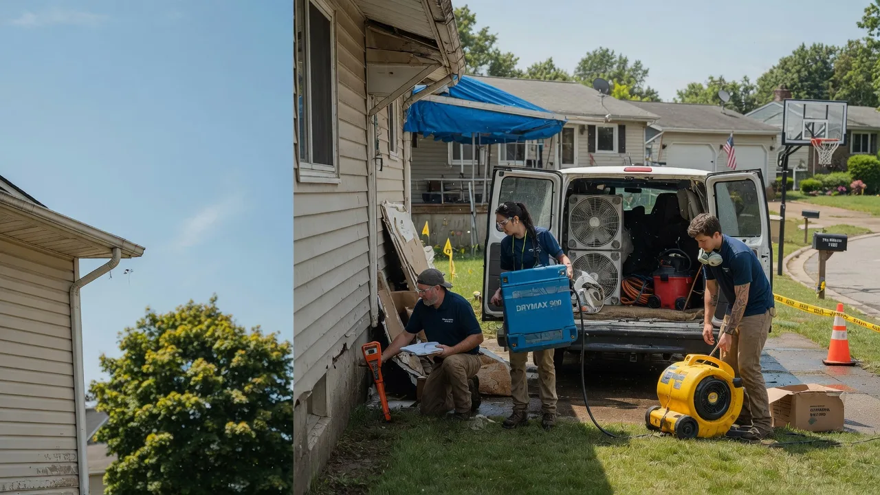 Ceiling Leak Cleanup in North Oxford, MA near me
